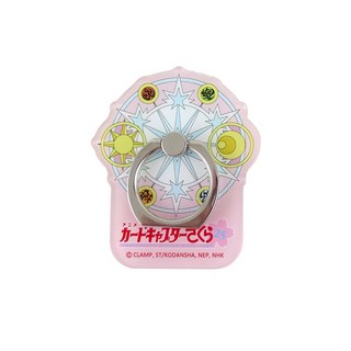 【Miravivi】庫洛魔法使指環支架 可愛小熊造型 360度旋轉手機支架, 魔法陣, 1個