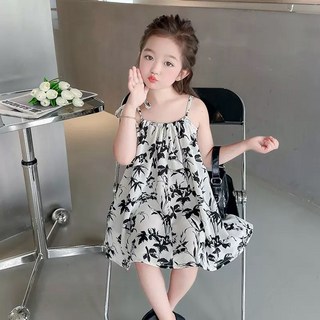 萱寶媽咪baby童裝館 女童小雛菊吊帶連身裙