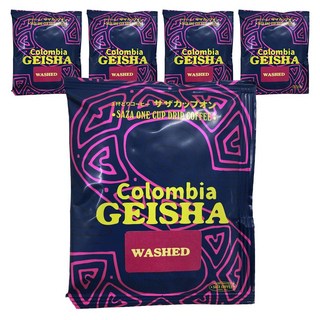 SazaCoffee 藝妓哥倫比亞濾掛式咖啡, 5個, 1件, 12g