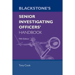 (英文圖書) Blackstone's Senior Investigating Officers' Handbook Fifth Edition 平裝版, Oxford University Press, 英文