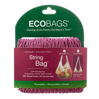 ECOBAGS 簡約鏤空網格肩背包