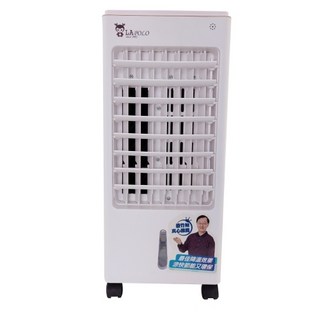 LAPOLO 高密度蜂巢紙簾 水冷扇 3L水冷風 7L 附冰晶罐 小吃店 冰風暴 開放空間 移動式冷氣, 3公升