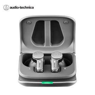 audio-technica 鐵三角 ATH-TWX7 真無線降噪耳機, 灰色
