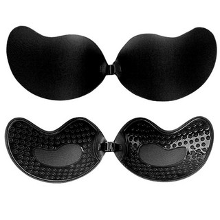 【Helena】芒果S型隱形胸罩 透氣聚攏隱形胸貼 薄款防滑無肩帶無痕美胸集中爆乳婚紗胸罩 前扣型胸貼【D78】