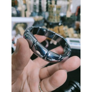 鈦赫茲鐲型手排 14mm - 時尚健康手環，舒適配戴，展現個人風格