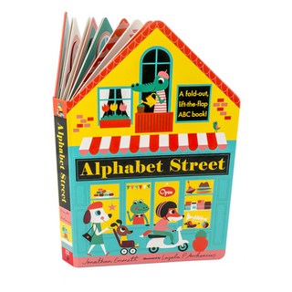 (英文圖書) Alphabet Street Board Books, Nosy Crow, 英文, 硬頁書