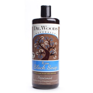 DR.WOODS 伍斯博士 黑皂薄荷沐浴露, 1入, 946ml