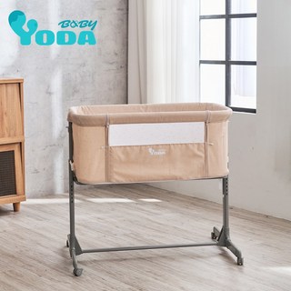 YODA 嬰兒床邊床(兩款可選) 多功能嬰兒床 通過檢驗 可收納 攜帶外出 防蚊 便攜式嬰兒床, 典雅米