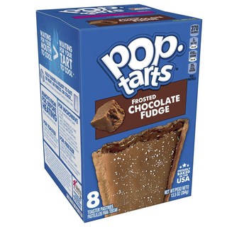 Kellogg's 家樂氏 Pop Tarts夾心餅乾 巧克力口味 8包入, 1盒, 384g