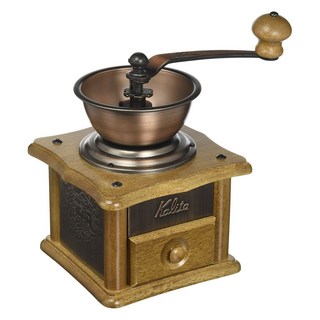 Kalita 銅板手搖磨豆機 AC-1, 1個, 木頭色, 45ml