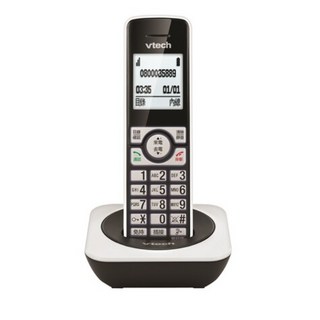 Vtech 偉易達 全中文無線助聽電話機MS-1100TW 長輩助聽無線電話, 白色