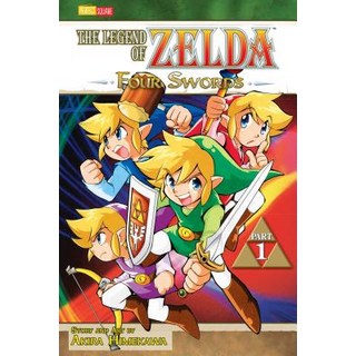 (英文圖書)The Legend of Zelda Vol. 6: Four Swords - Part 1 平裝版, Viz Media - Children's, 英文