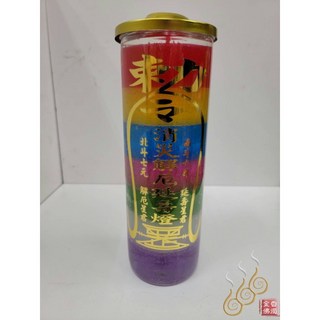 「666」七星延壽燈／七彩果凍蠟燭／祈福延壽／開智慧／安定精神／求姻緣好人緣／防惡運／祛除病痛／保平安, 詳見包裝