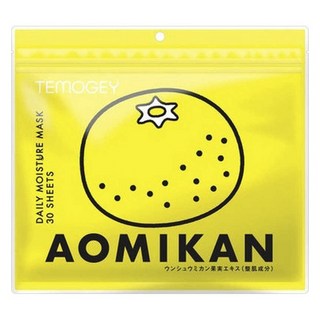 TEMOGEY 日常保濕面膜 青橘, 1個, 30件