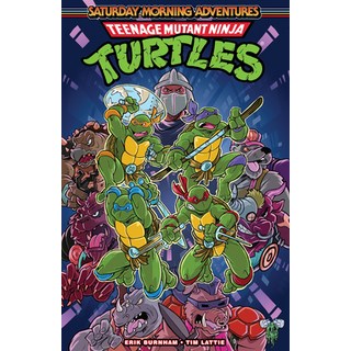 (英文圖書) Teenage Mutant Ninja Turtles: Saturday Morning Adventures Vol. 1 平裝版, IDW Publishing, 英文