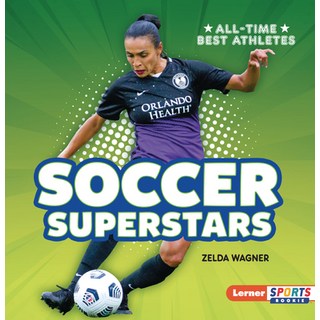 (英文圖書)Soccer Superstars 平裝版, Lerner Publications (Tm), 英文