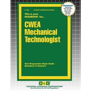 (英文圖書) CWEA Mechanical Technologist 平裝版, National Learning Corp, 英文