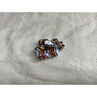 原住民工藝品傳統琉璃珠(#4A) / 原住民材料 / DIY飾品串珠材料 / 排灣族 / 魯凱族 / 傳統琉璃珠, 白底