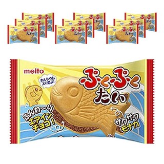 meito 名糖 鯛魚燒造型巧克力夾心餅, 10個