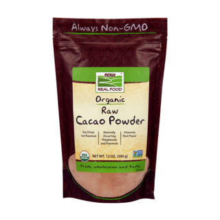 Now Real Food 生可可粉, 340g, 1包, 1包