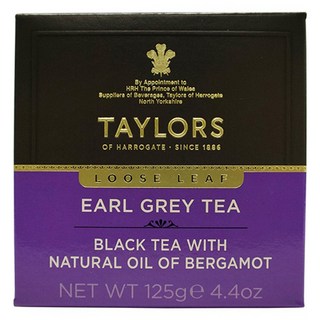TAYLORS 泰勒茶 皇家伯爵茶紅茶, 1個, 1件, 125g