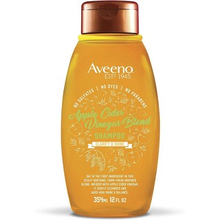 Aveeno 艾惟諾 蘋果醋頭皮舒緩洗髮精, 1入, 354ml