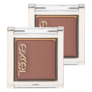 日本 excel 藝采單色眼影, 2盒, F07 Tiny Cat