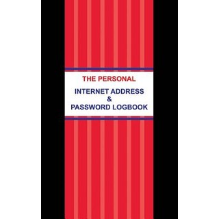 (英文圖書) Internet Password Book: The Internet Address and Password Logbook Pocket Size 平裝版, Independently Published, 英文