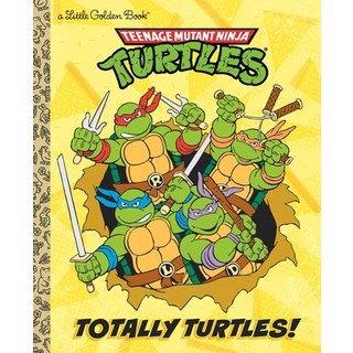 (英文圖書)Totally Turtles! (Teenage Mutant Ninja Turtles) 精裝版, Golden Books, 英文