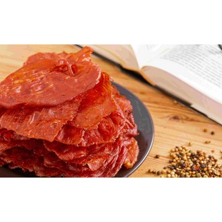 原味薄片肉乾，酥脆口感，傳統台灣風味，無添加安心零食, 140g, 1個