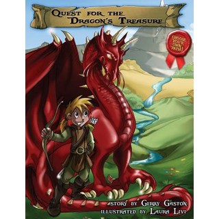 (英文圖書)Quest for the Dragon's Treasure 精裝版, Project a Publishing, LLC, 英文