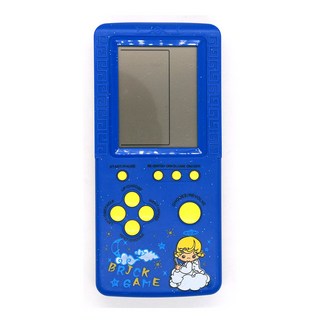 大螢幕魔術方塊遊戲機 經典俄羅斯方塊遊戲 掌上機 益智玩具 圓滑邊緣 3色選擇 童年玩具, 顏色隨機, 1個