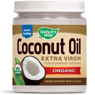Nature's Way 然萃維 冷壓初榨椰子油 無麩質, 896g, 1罐