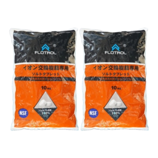 【葳茂】FLOTROL富洛鹽錠鹽碇 10公斤裝 軟水機專用 洗碗機清潔 鹽錠, 20kg, 1個