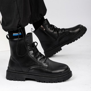 max admire 男款中筒馬丁靴，經典時尚，舒適耐磨，展現率性魅力
