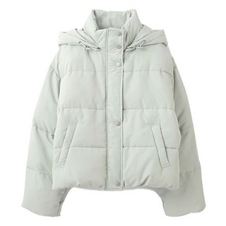 LOVETOXIC 女款短版可拆式連帽鋪棉夾克