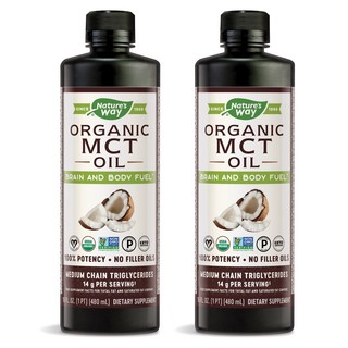 Nature's Way 然萃維 MCT素食椰子油, 2瓶, 480ml