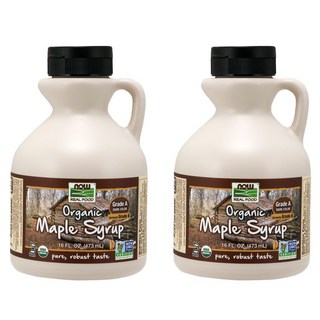 now 健兒婷 楓糖漿, 2瓶, 473ml