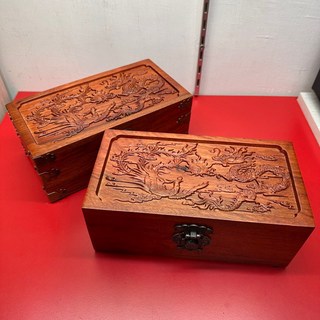 百麗的店 拜媽祖娘娘註生娘娘王母娘娘三公主三奶夫人太陰娘娘等女神的胭脂水粉拜拜用品, 圖6梨花木化妝箱