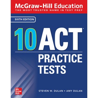 McGraw-Hill Education: 10 ACT Practice Tests Sixth Edition 平裝版, McGraw-Hill Education, 英文