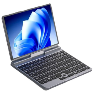 迷你跳躍點亮螢幕筆記型電腦（N100處理器快充）, 黑色, 1台, 1TB, 12GB, Windows 11 S