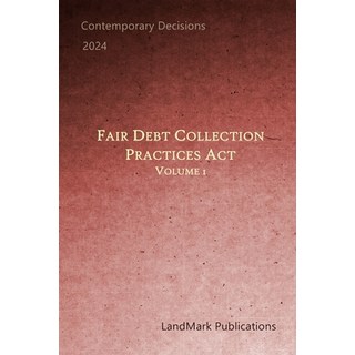 (英文圖書) Fair Debt Collection Practices Act: Volume 1 平裝版, Landmark Publications, 英文