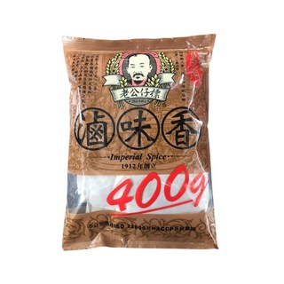 老公仔標滷包400g，百年老店獨家配方，天然香料滷味香氣濃郁，輕鬆滷製各式食材, 400g, 1個