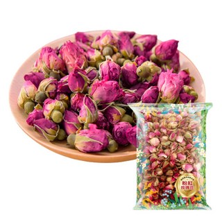 本草養生 玫瑰花茶100公克 粉紅玫瑰 熱水沖泡 養顏美容, 1個, 1個裝