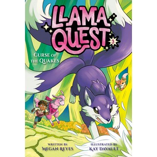 (英文圖書)Llama Quest #3: Curse of the Quakes 平裝版, Random House Children's Books, 英文