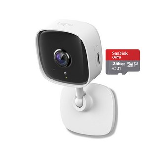TP-Link Tapo C110 256G WiFi無線網路攝影機，高清夜視，雙向語音，移動偵測, 1套