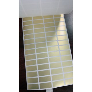 (現貨-快速出貨)工商貼紙 手寫貼紙/姓名貼 2.2*0.9CM 銀色 金色 透明色, 500張