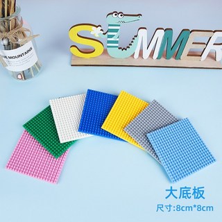 鑽石積木 十二星座木魚 創意拼裝擺飾 星座積木 木魚積木 造型積木 拼圖玩具 收藏積木 生日禮物 裝飾小物, 8*8積木底板, 1個