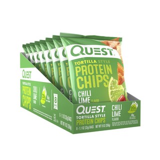 QUEST NUTRITION 蛋白玉米脆片 8包入, 1盒, 256g