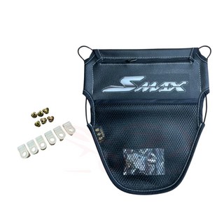 SMAX 155 機車車廂置物袋 車廂收納袋 機車內袋 收納網袋, 黑色